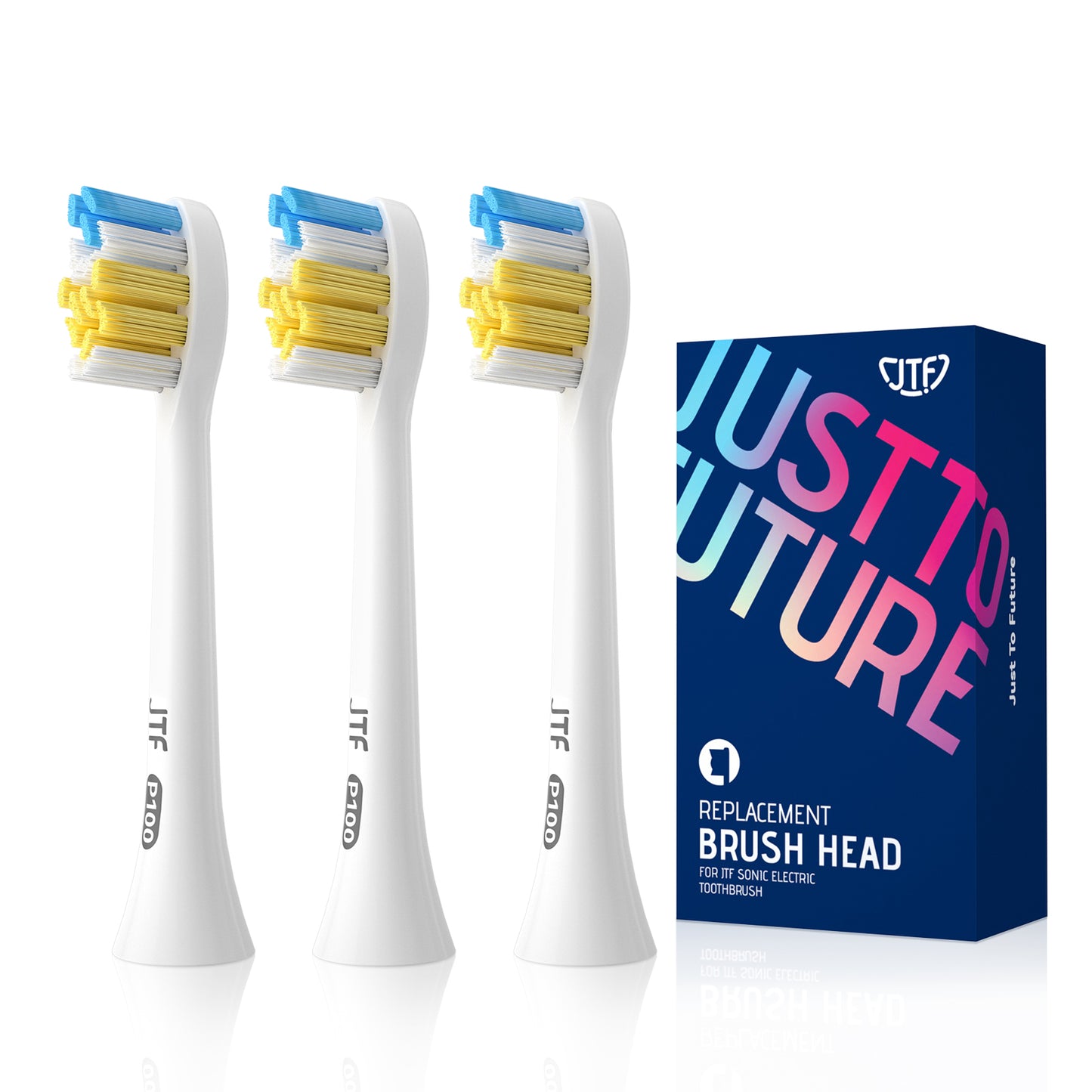 Lot de 3 têtes de brosse P100